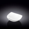 Shallow salad bowl 13 cm in Wilmax white porcelain