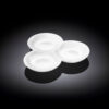 Divided dish 18 cm in Wilmax white porcelain