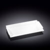 Rectangular plate 29.5x15 cm in Wilmax white porcelain