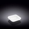 Square bowl 8.5x8.5 cm in Wilmax white porcelain