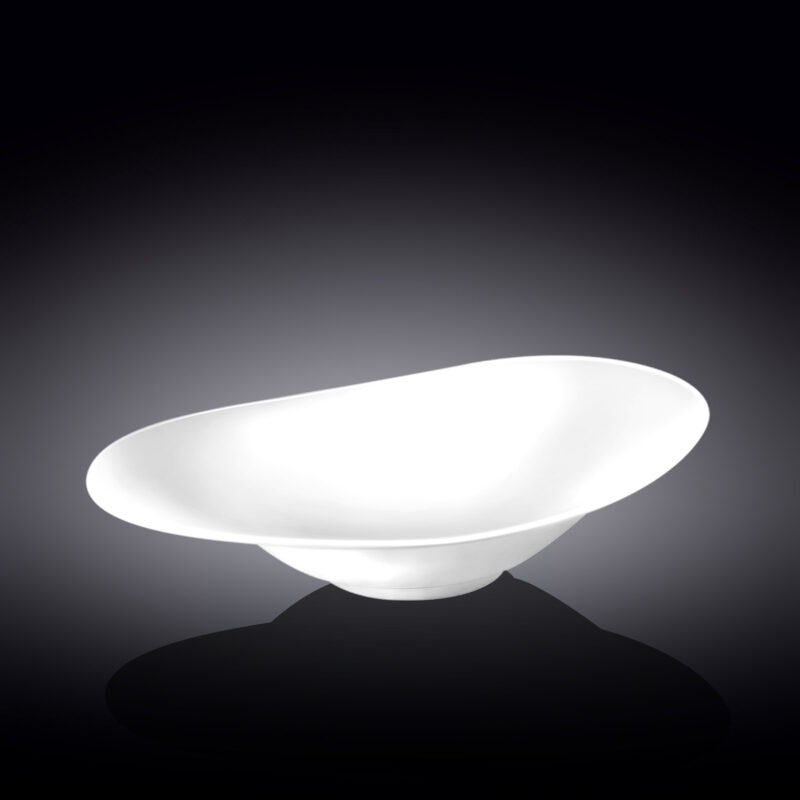 Półmisek głęboki 30.5x21 cm biały porcelanowy WL-992769/A