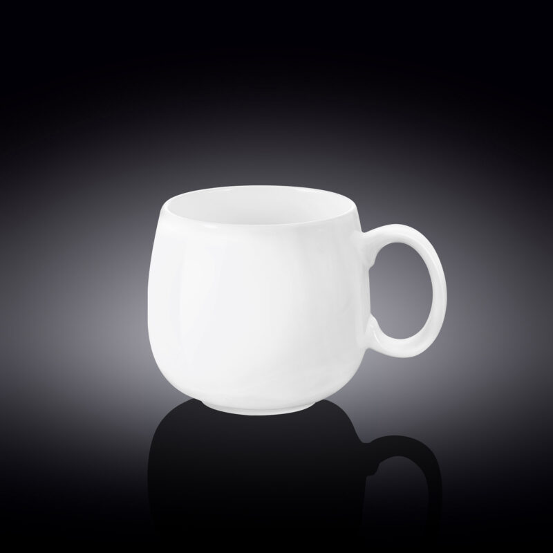 Kubek 400 ml biały porcelanowy WL-993084/A