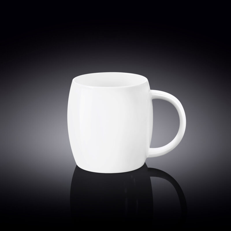 Kubek 400 ml biały porcelanowy WL-993086/A