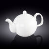 Czajniczek do herbaty 1100 ml z białej porcelany, kolekcja Orient Wilmax