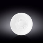 Universal saucer 14 cm in Wilmax white porcelain