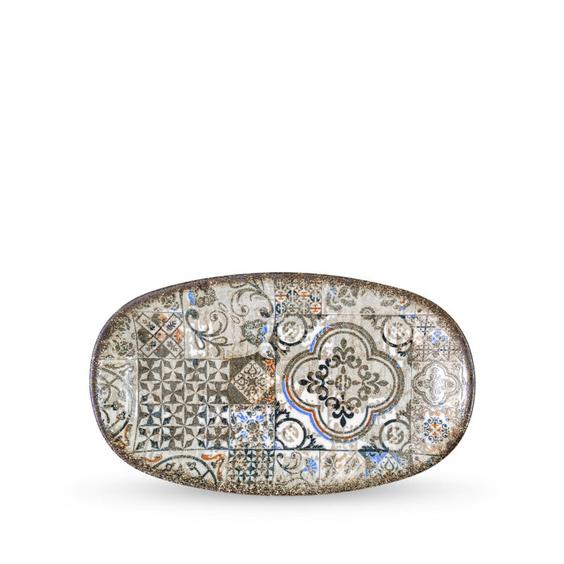 Oval porcelain platter 30.5 cm WL-671344/A