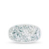 Oval platter 30.5x18 cm, Wilmax Olive Green collection