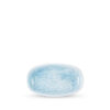 Oval platter 20x11 cm, Wilmax Coral Blue collection