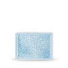 Rectangular platter 23.5x17 cm, Wilmax Coral Blue collection