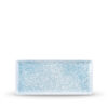 Rectangular platter 33x15 cm, Wilmax Coral Blue collection