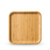 Square bamboo plate 30.5x30.5 cm by Wilmax