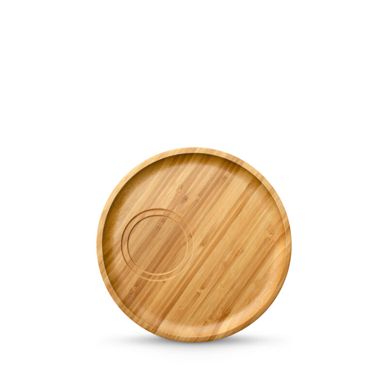 Bamboo plate saucer 17.5 cm WL-771112/A