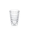Szeroka szklanka bubble 400 ml o podwójnych ściankach Wilmax