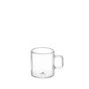 Small plain glass mug 160 ml in Wilmax thermal glass