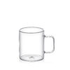 Gładki kubek szklany 400 ml ze szkła termicznego Wilmax