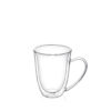 Double-walled glass mug 300 ml, Wilmax ThermoGlass