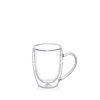 Slim double-walled thermo glass cup 250 ml, Wilmax