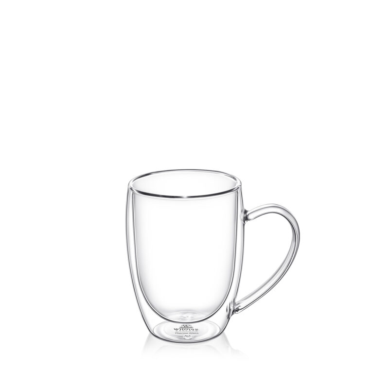 Thermal Mug glass double walls 250 ml WL-888739/A