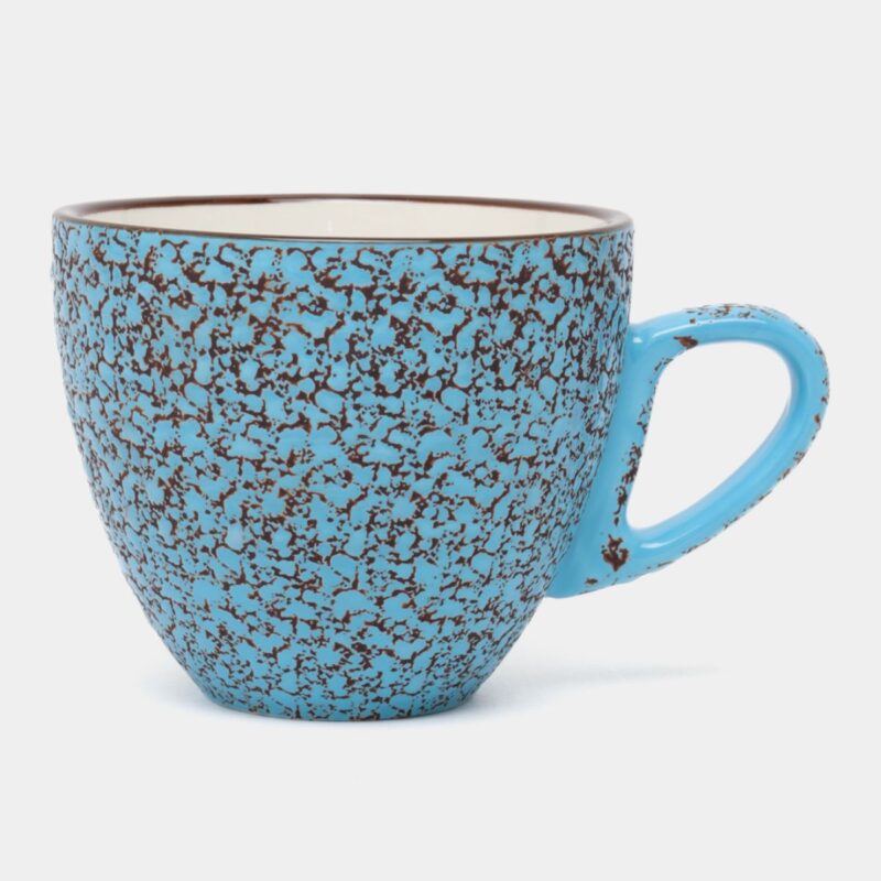 Filiżanka niebieska porcelanowa 75 ml WL-667633/A