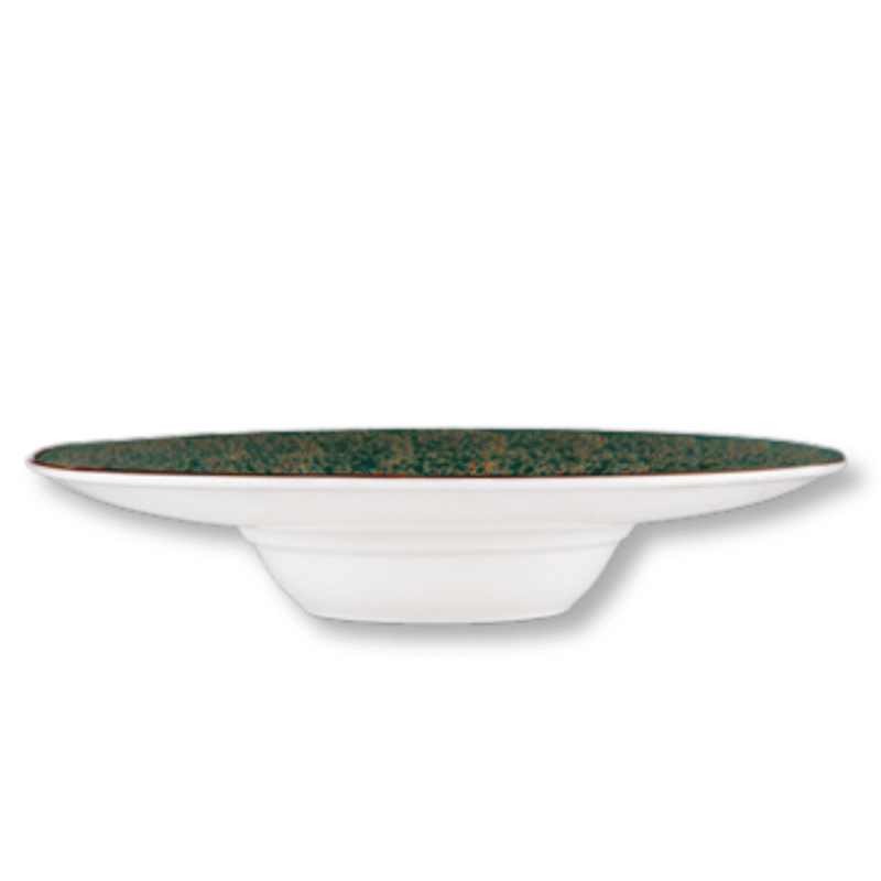 Talerz głęboki do pasty 24 cm, 200 ml - zielony WL-667525/A