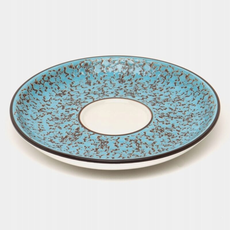 Spodek niebieski porcelanowy 15 cm WL-667636/B