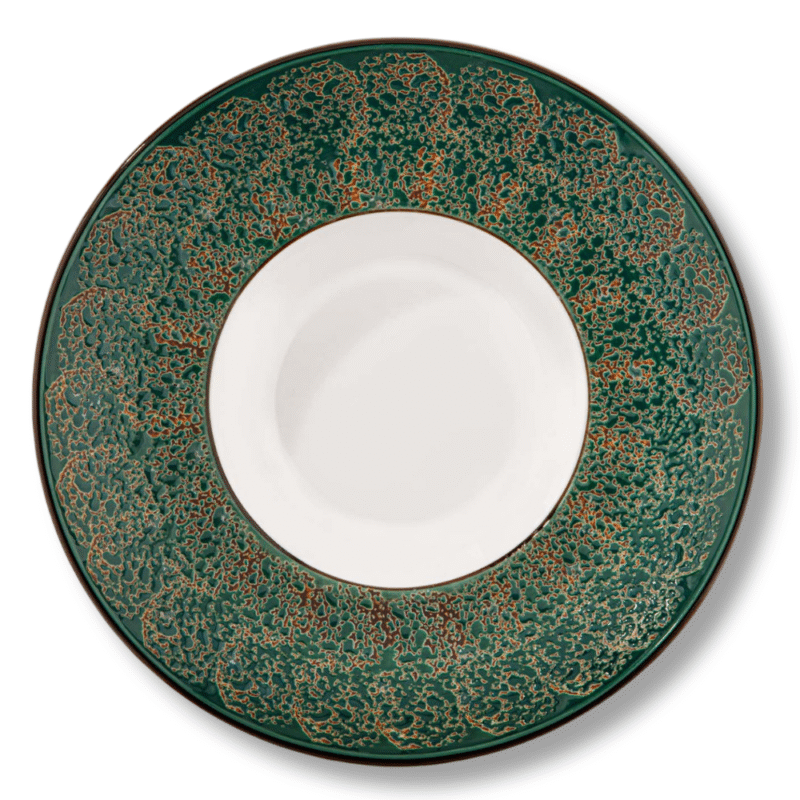 Talerz głęboki 22,5 cm, 1100 ml - zielony WL-667523/A