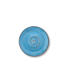 Niebieski spodek 12 cm z porcelany Wilmax Spiral