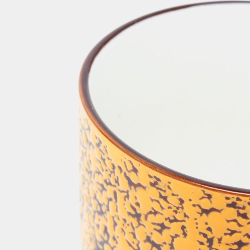 Kubek duży żółty porcelanowy 460 ml WL-667437/A