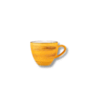 Yellow porcelain cup 110 ml from the Wilmax ColorBoom range