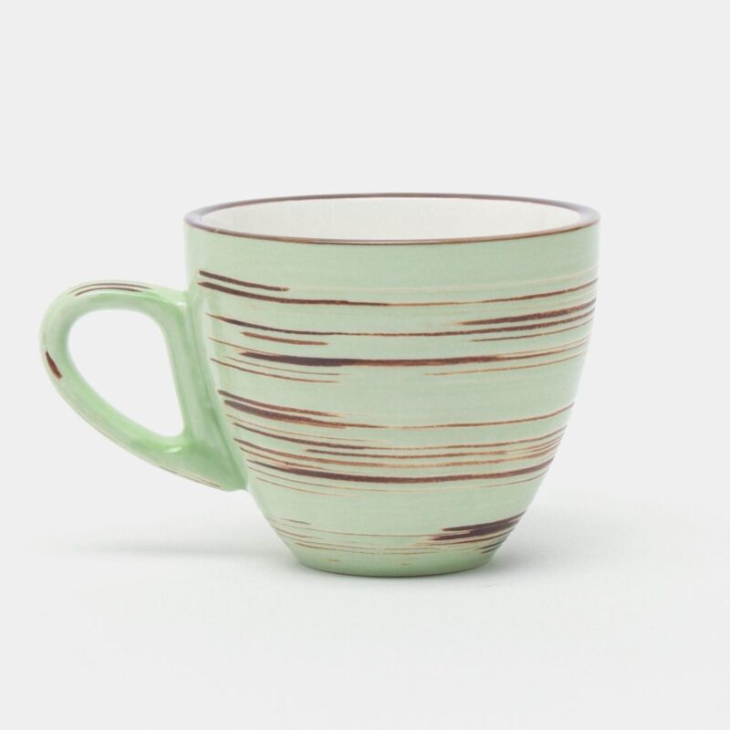 Filiżanka pistacjowa porcelanowa 11 cm 190 ml WL-669135/A