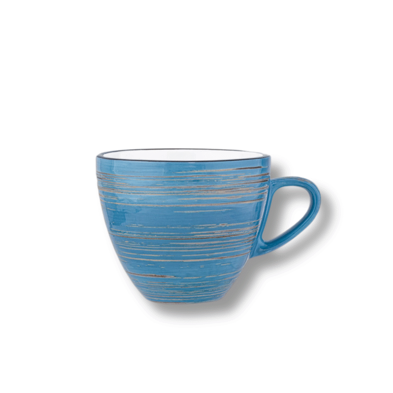 Filiżanka niebieska porcelanowa 300 ml WL-669636/A