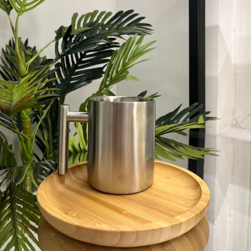 Kubek ze stali nierdzewnej z podwójną ścianką 350 ml WL-517610115/A