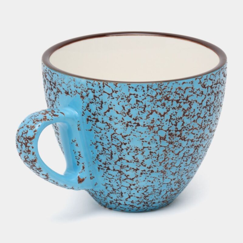 Filiżanka niebieska porcelanowa 75 ml WL-667633/A