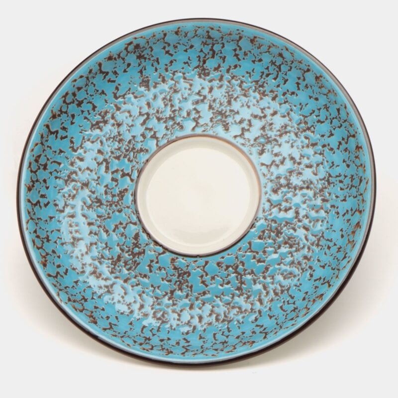 Spodek niebieski porcelanowy 11 cm WL-667633/B