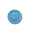 Blue porcelain saucer 14 cm from the Wilmax ColorBoom range