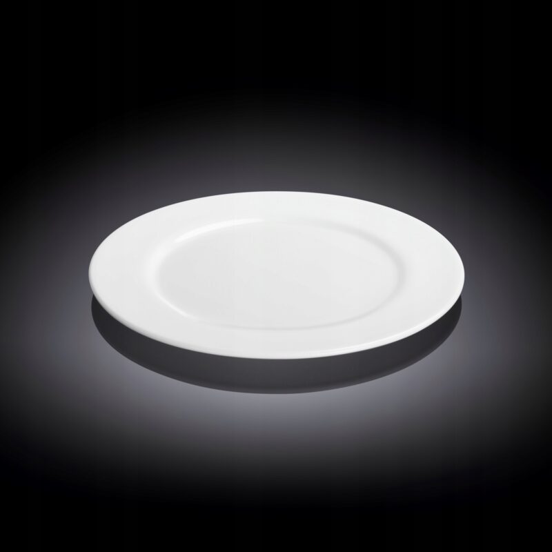 Talerz profesjonalny na pieczywo 15 cm biały porcelanowy WL-991176/A