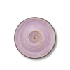 Fioletowy spodek 15 cm z porcelany Wilmax Spiral