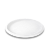 Talerz obiadowy 28 cm z białej porcelany Wilmax