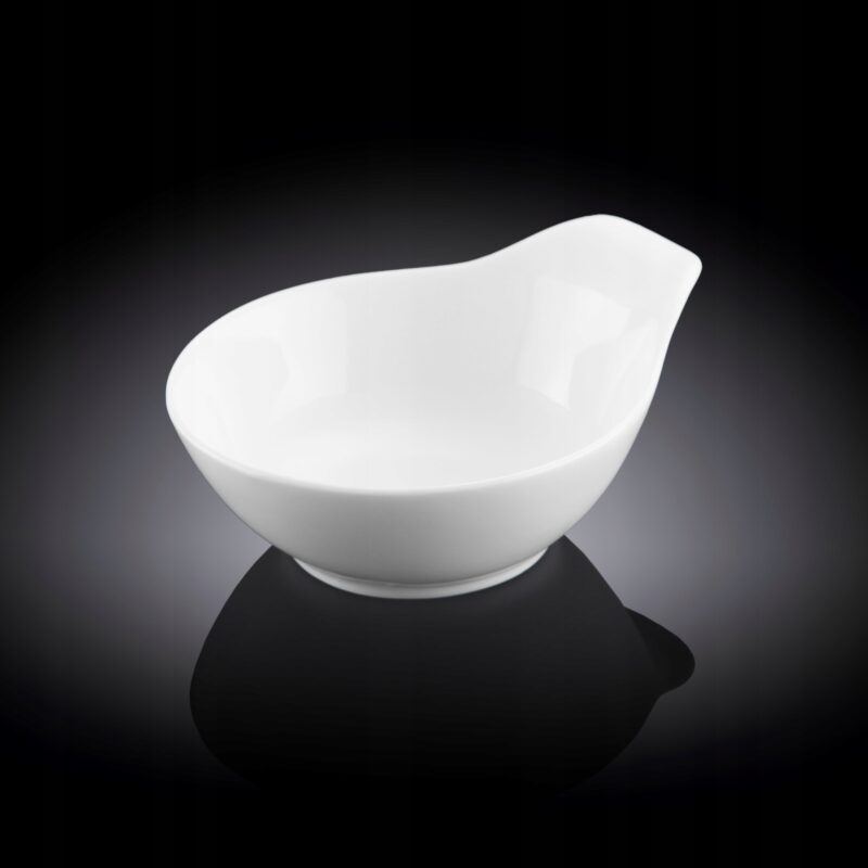 Misa do dipów 12,5 cm 190 ml biała porcelanowa WL-992364/A