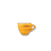 Yellow porcelain espresso cup 75 ml from the Wilmax ColorBoom range