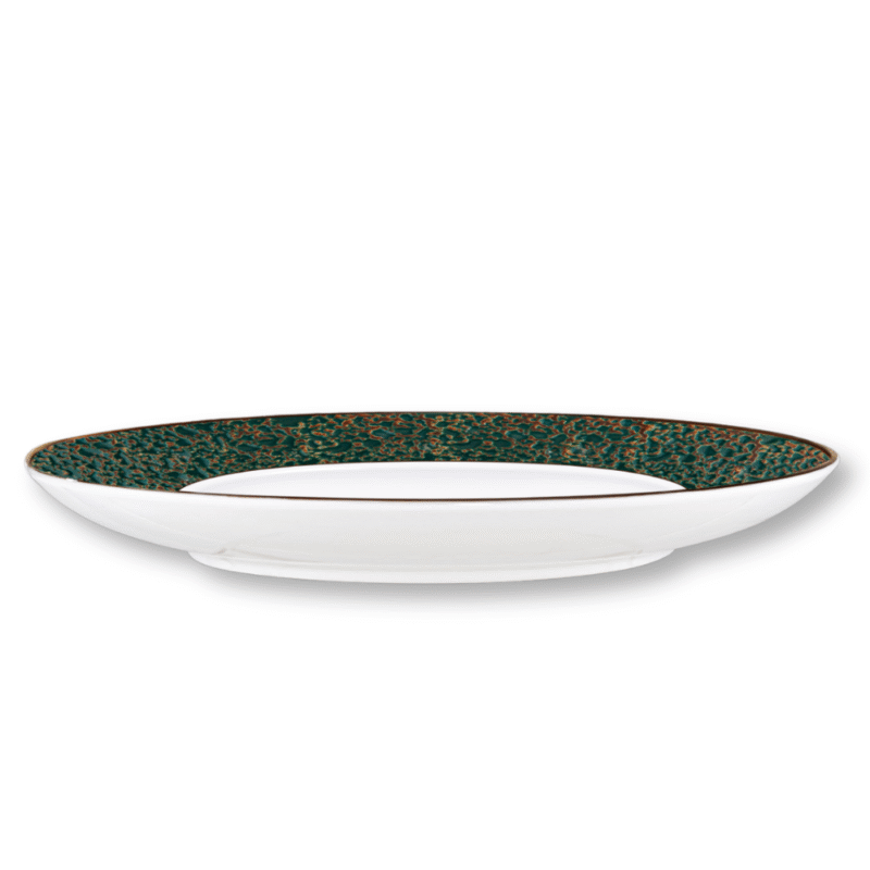 Talerz obiadowy 25 cm - zielony WL-667514/A