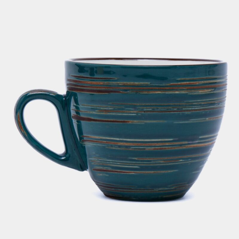 Filiżanka zielona porcelanowa 300 ml WL-669536/A