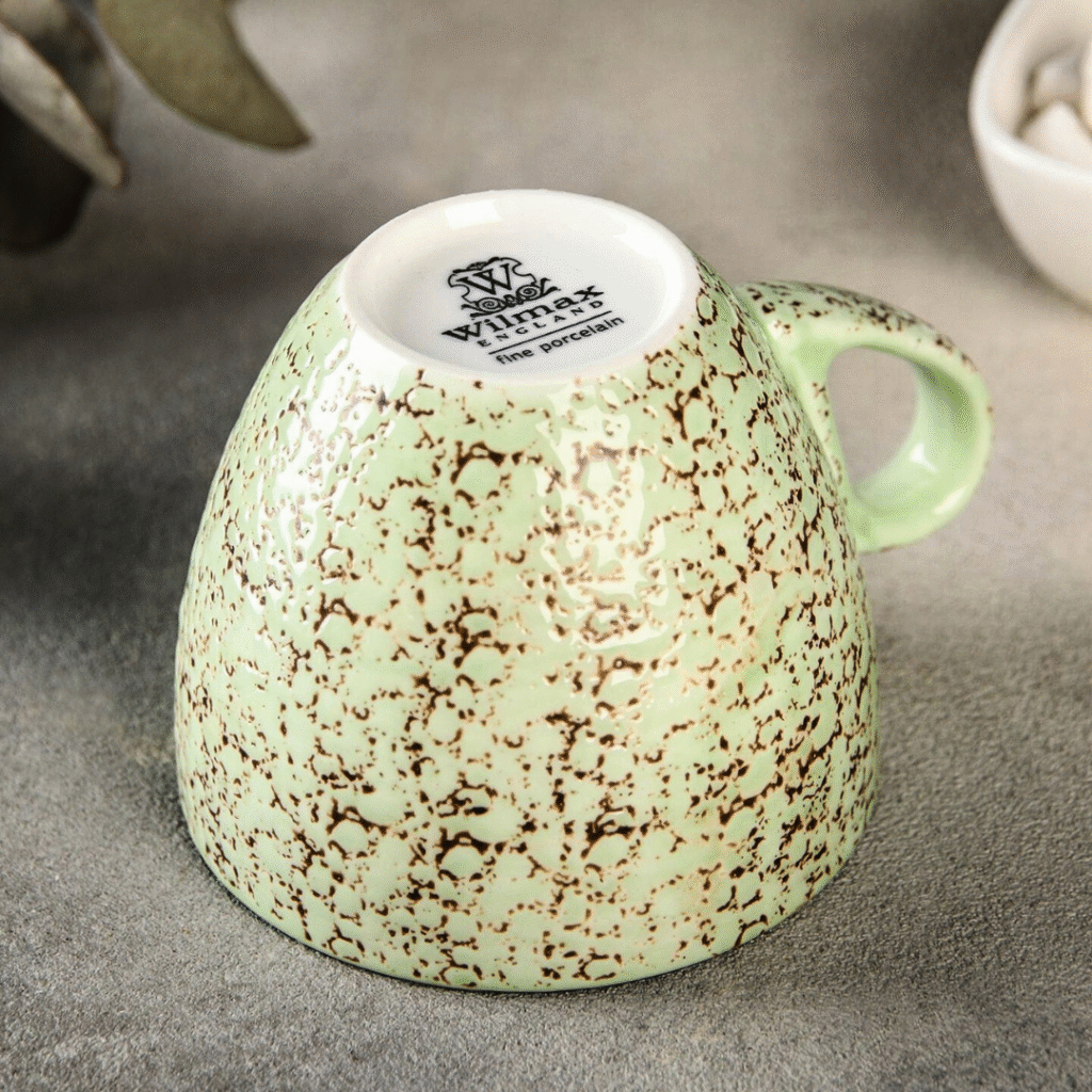 Filiżanka pistacjowa porcelanowa 8.1 cm 75 ml WL-667133/A