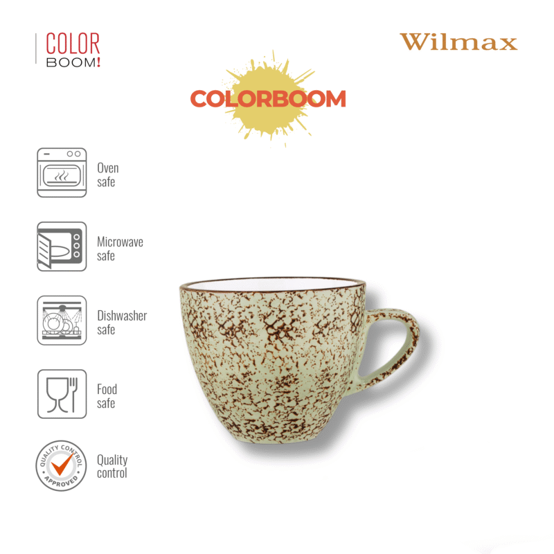 Filiżanka pistacjowa porcelanowa 300 ml WL-667136/A