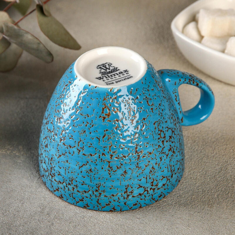 Filiżanka niebieska porcelanowa 300 ml WL-667636/A