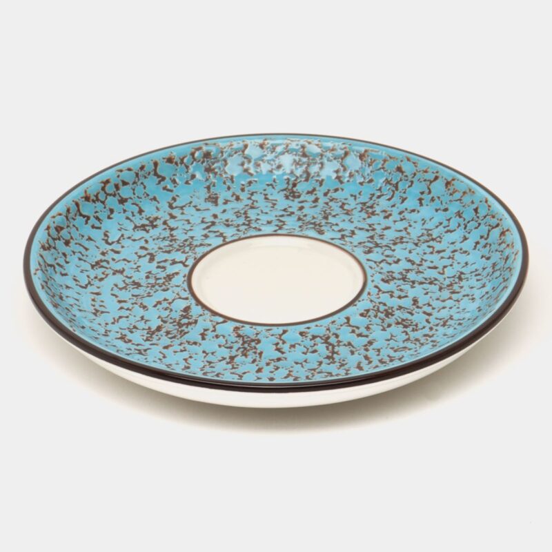 Spodek niebieski porcelanowy 11 cm WL-667633/B