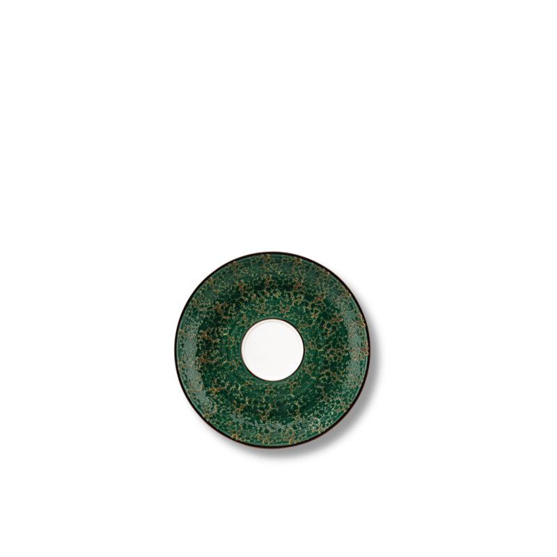 Spodek zielony porcelanowy 11 cm WL-667533/B