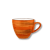Orange porcelain high-rimmed plate 23 cm, Wilmax ColorBoom