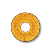 Yellow saucer 15 cm in Wilmax Color Boom Splash porcelain