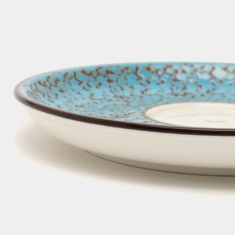 Spodek niebieski porcelanowy 11 cm WL-667633/B